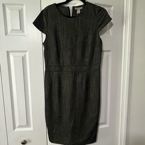 H&M Gray Work Dress, Size 8